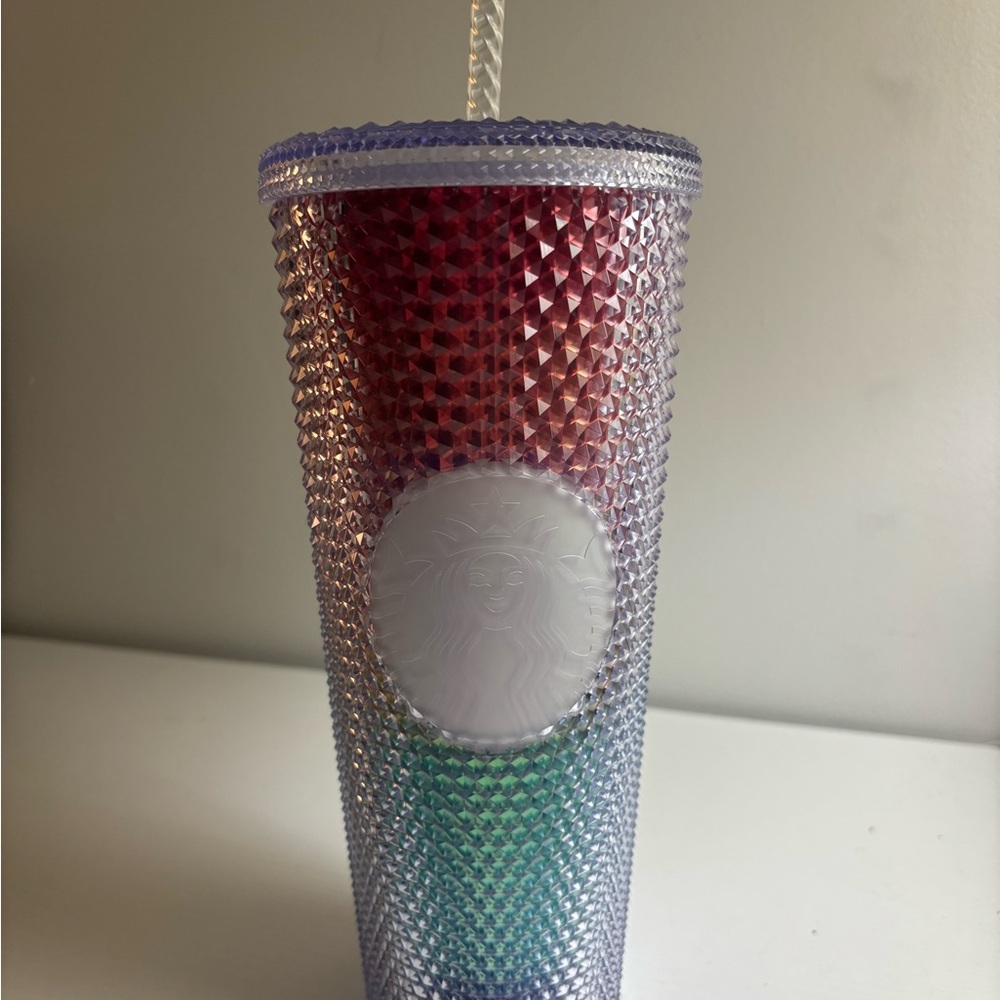 Starbucks Rainbow Studded Tumbler🌈